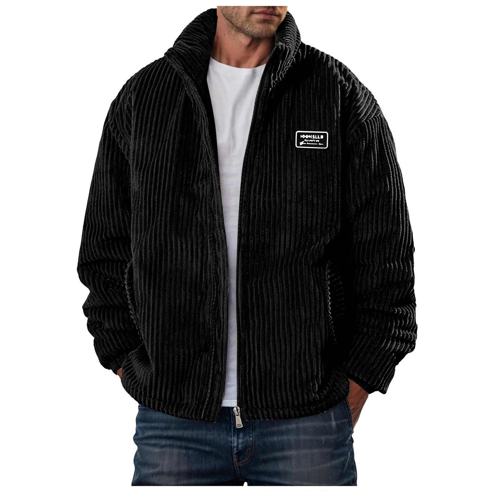 Corduroy Padded Winter Coat